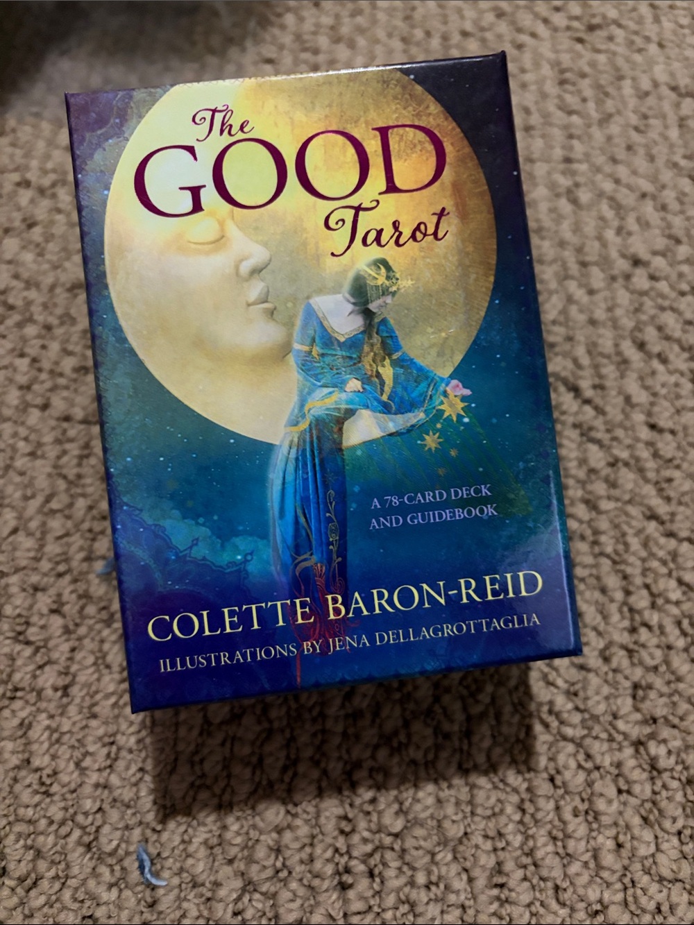 The Good Tarot Deck in Blue —